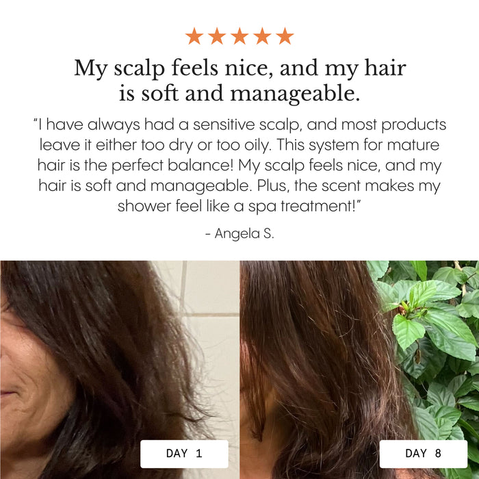 Frøya Organics Hair Growth Essentials Duo glass jar close-up showing product label and size
