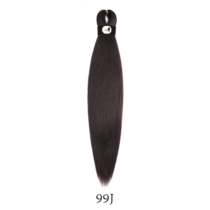 Hairnergy Braids Pre-Stretched 56'' Braiding Hair Extensions (color 99J)
