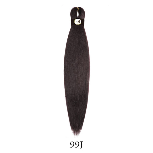 Hairnergy Braids Pre-Stretched 56'' Braiding Hair Extensions (color 99J)