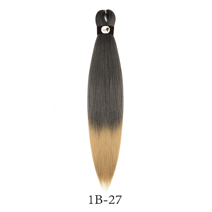 Hairnergy Braids Pre-Stretched 56'' Braiding Hair Extensions Ombre (color 1/27)