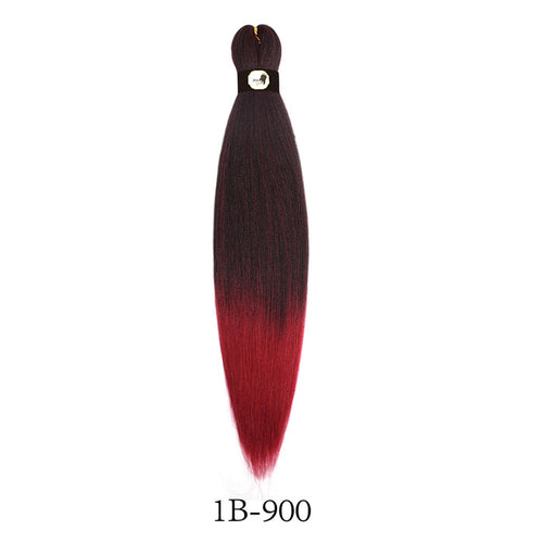 Hairnergy Braids Pre-Stretched 56'' Braiding Hair Extensions Ombre (color 1/900)