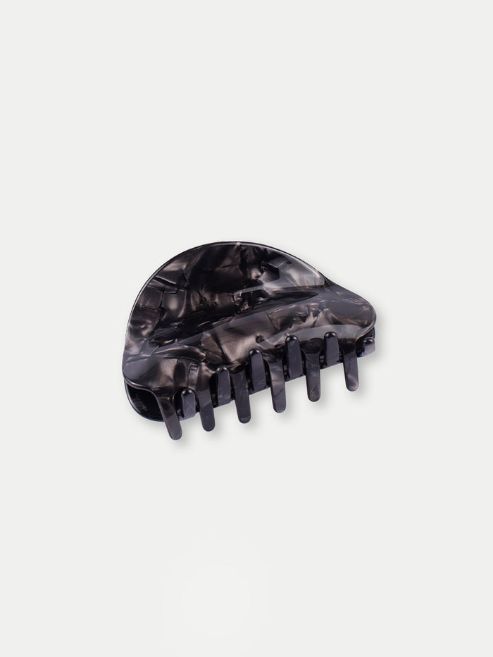 Half Moon Eco Hair Claw | Smokey Quartz-Image 1