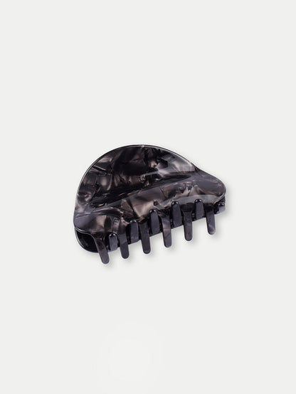 Half Moon Eco Hair Claw | Smokey Quartz-Image 1