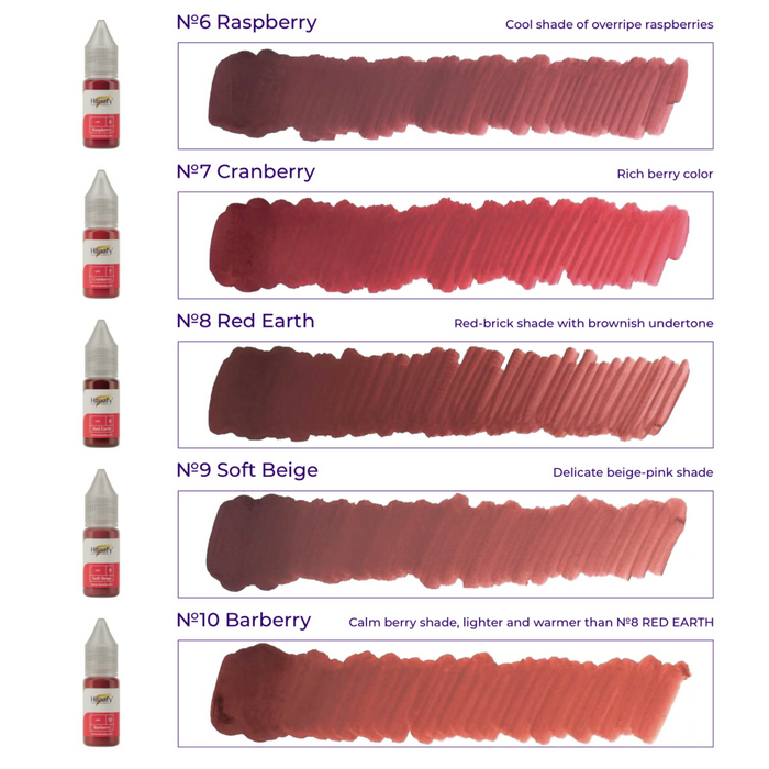 Hanafy Lips №9 Soft Beige Hybrid Pigment 10 ml Supreme Permanent