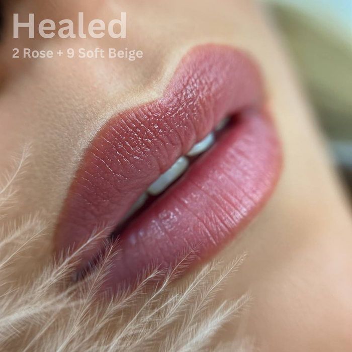 Hanafy Lips №9 Soft Beige Hybrid Pigment Supreme Permanent