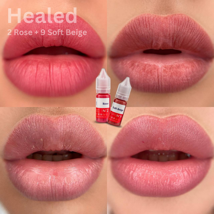 Hanafy Lips №9 Soft Beige Hybrid Pigment Supreme Permanent