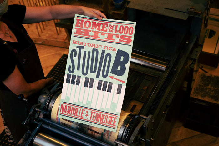 Hatch Show Print Studio B Poster