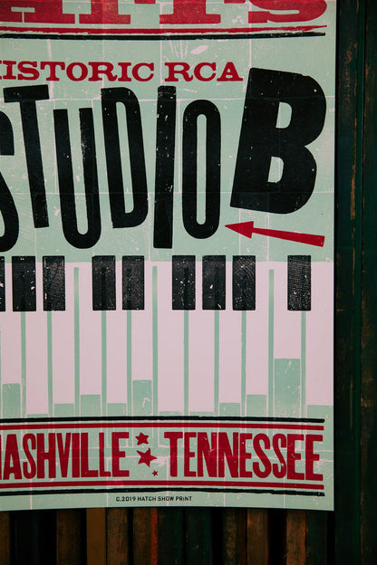 Hatch Show Print Studio B Poster