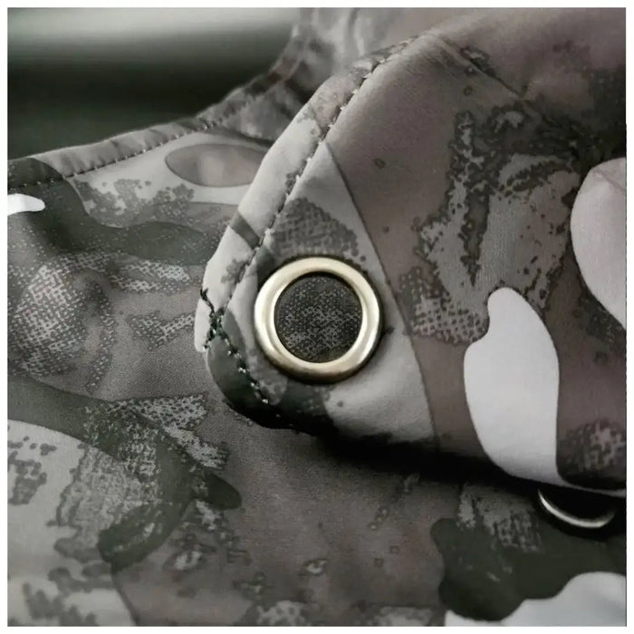 Heavy Weight Waterproof Professional Barber/Salon Apron Cross-Back Strap- Camo - BUYBARBER.COM
