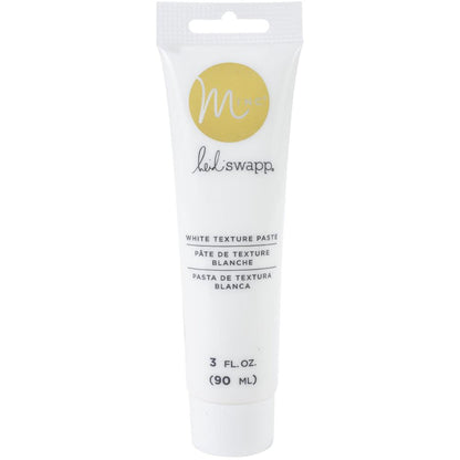 Heidi Swapp - Minc Texture Paste 3oz - Clear/White