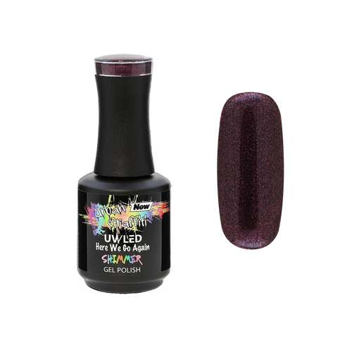 Here We Go Again - UGGP-A0951 Urban Graffiti Gel Polish 15ml   Naio Nails