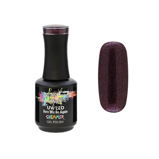Here We Go Again - UGGP-A0951 Urban Graffiti Gel Polish 15ml   Naio Nails