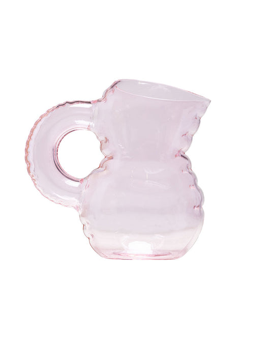 lost & found Home Studyo Home Studyo Jug 'Emily' Orchid Glass