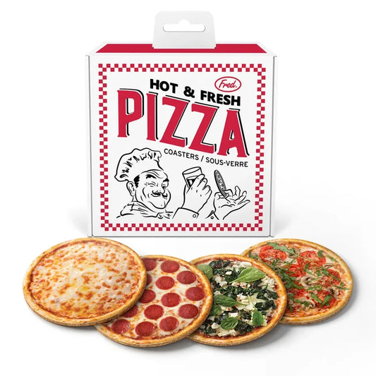 Hot and Fresh - Pizza Coasters