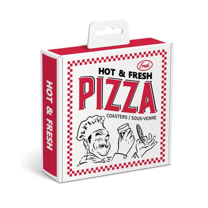 Hot and Fresh - Pizza Coasters