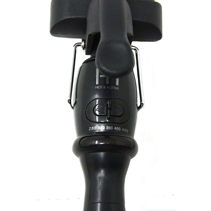 Hot & Hotter 3 Barrel Waver Curling Iron 3/4 Inch, 1 Count, Black & Pink