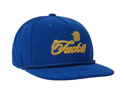 Huf - Fuck It Lux Snapback - Court Blue