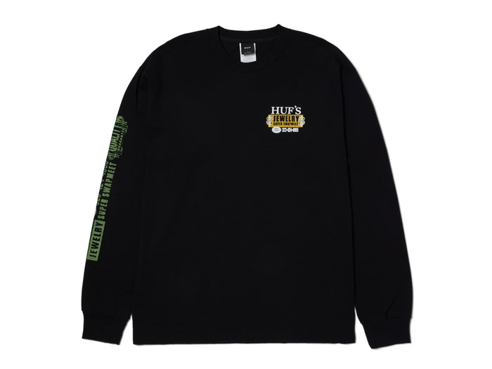 Huf - Jewelry Long Sleeve T-Shirt - Black