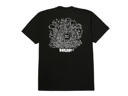 Huf - What A Jungle T-Shirt - Black