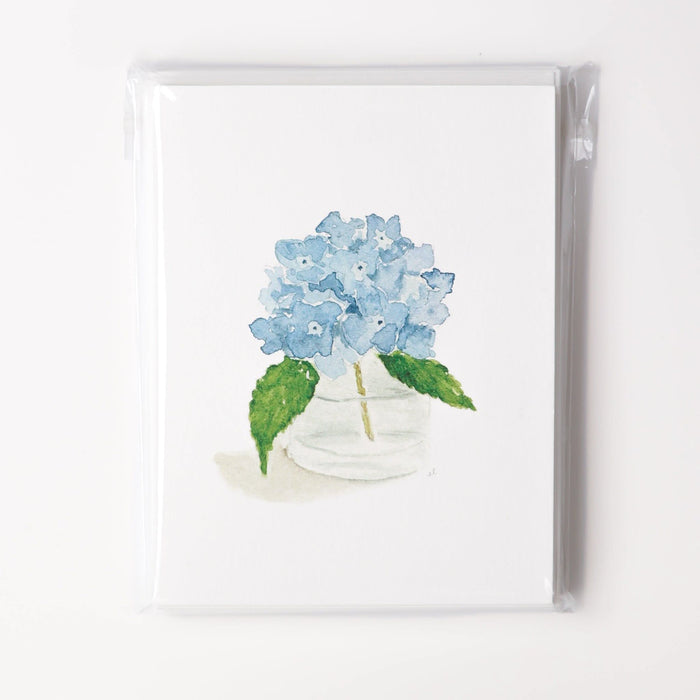 Hydrangea notecard set