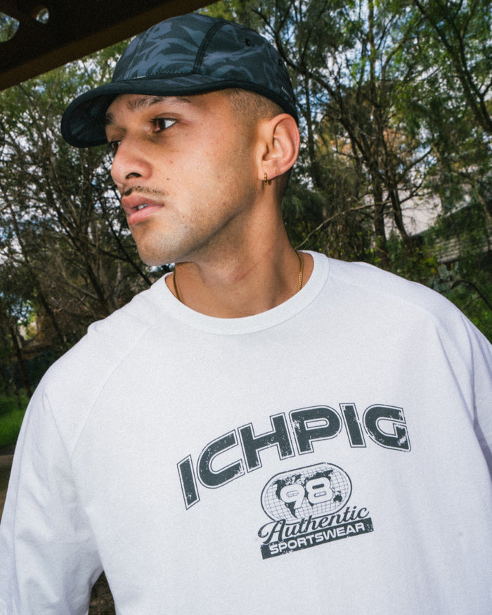 Ichpig - 98 Sports Lite T-Shirt - White
