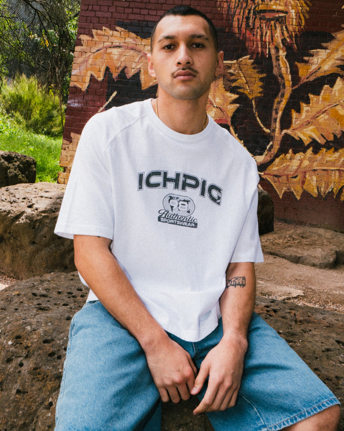 Ichpig - 98 Sports Lite T-Shirt - White