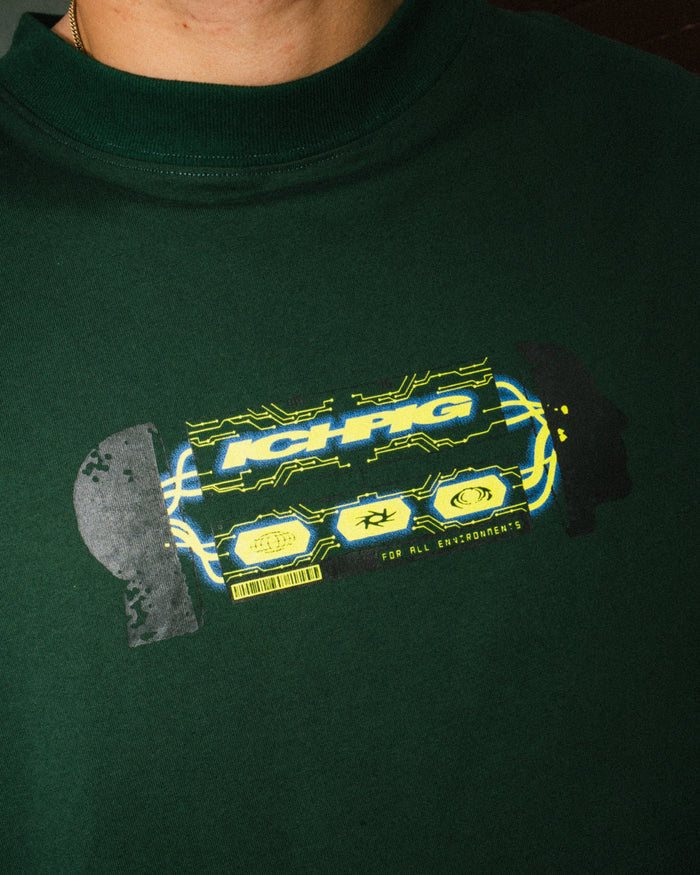 Ichpig - Headwave T-Shirt - Dark Forest