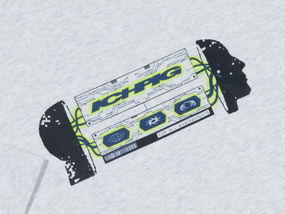 Ichpig - Headwave T-Shirt - White Marle