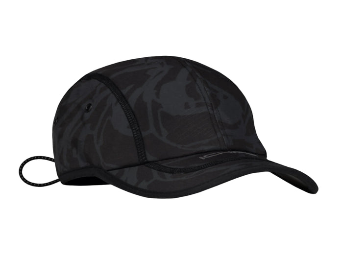 Ichpig - Outline 4 Panel Cap - Black Granite