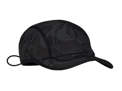 Ichpig - Outline 4 Panel Cap - Black Granite