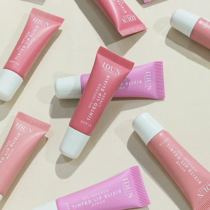 Idun - Oil-Infused Tinted Lip Elixir, SPF 15 (3 farver)