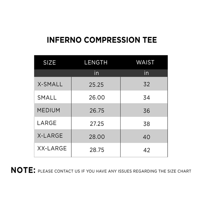 Inferno Compression Tee - IRONGEAR Fitness
