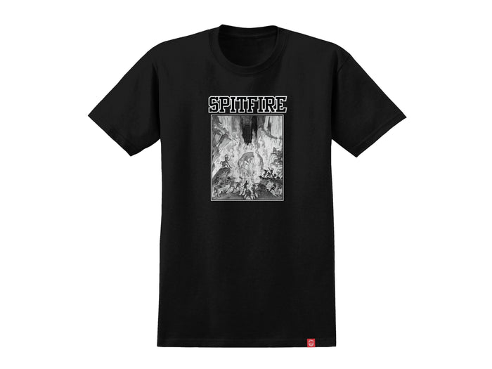 Inferno T-Shirt - Black / White