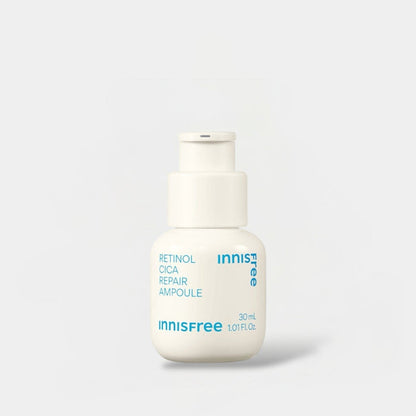 Innisfree Retinol Cica Repair Ampoule 30ml سيروم إصلاح البشرة بالريتينول والسيكا من إينيسفري - Princess Cosmetics Qatar