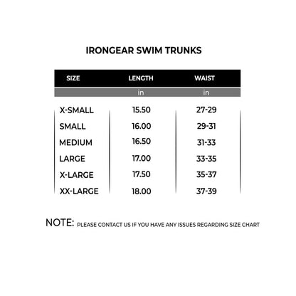 IRONGEAR Swim Trunks - IRONGEAR Fitness