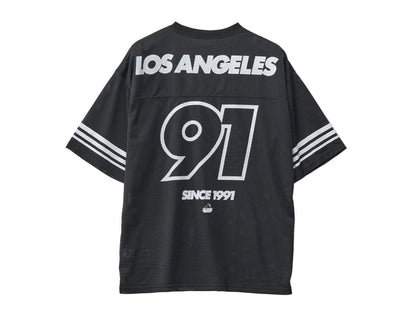 Italic Game Short Sleeve Mesh Jersey - Black