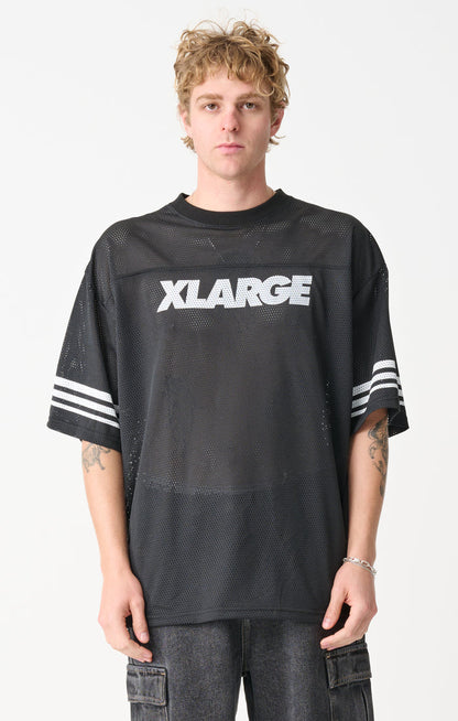 Italic Game Short Sleeve Mesh Jersey - Black