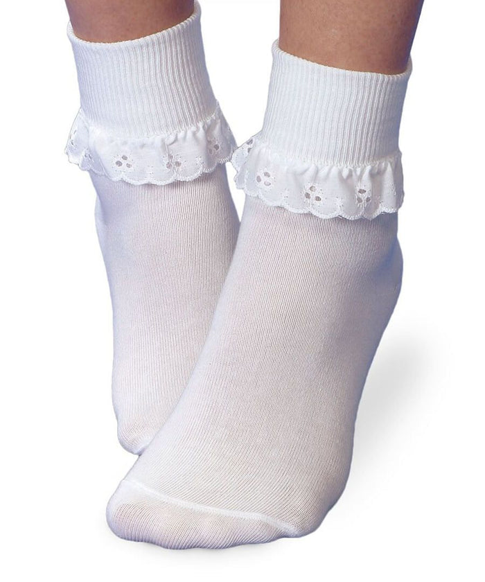 Jefferies Eyelet Lace Sock