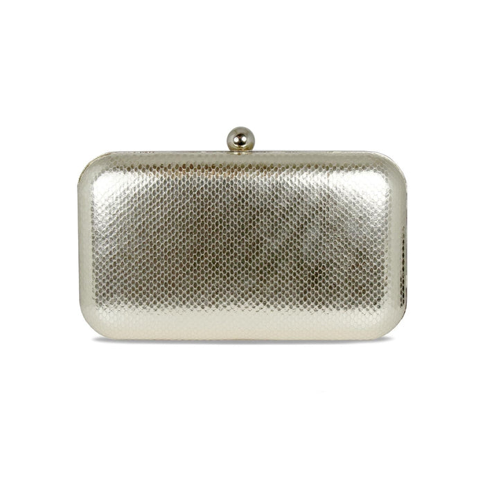 Jewel: Gold Snake Print Leather Bags Sole Bliss