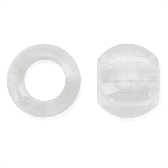 Joy Round Hair Beads XX-Large, 60 Count, Clear
