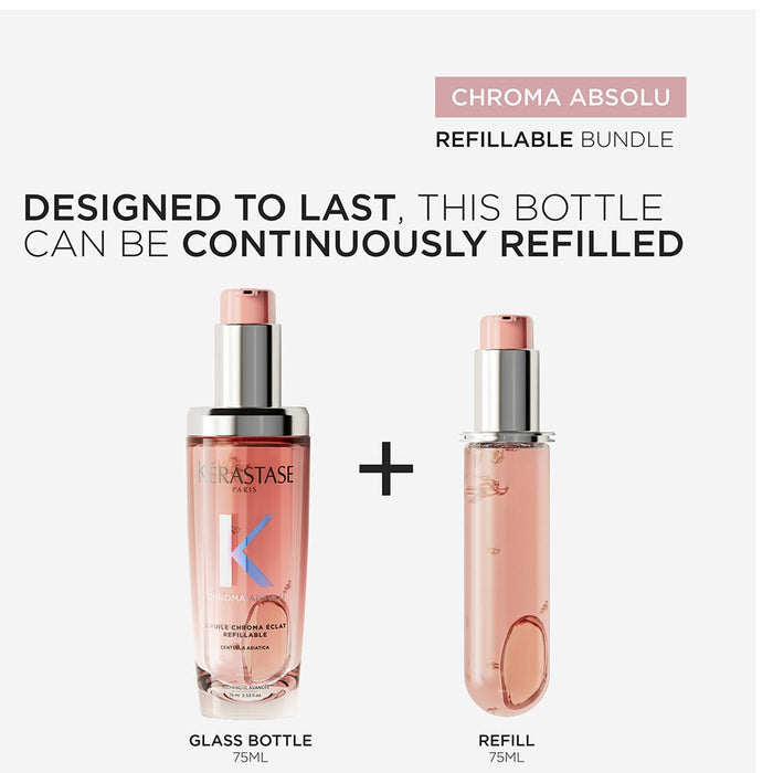 Kerastase Chroma Absolu L'huile Refillable Hair Oil 75ml - Beauty Tribe