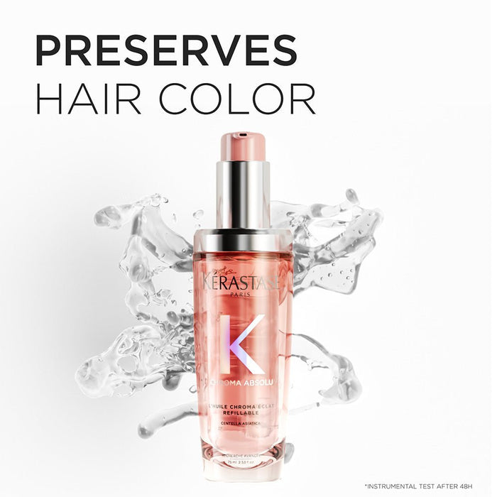 Kerastase Chroma Absolu L'huile Refillable Hair Oil 75ml - Beauty Tribe