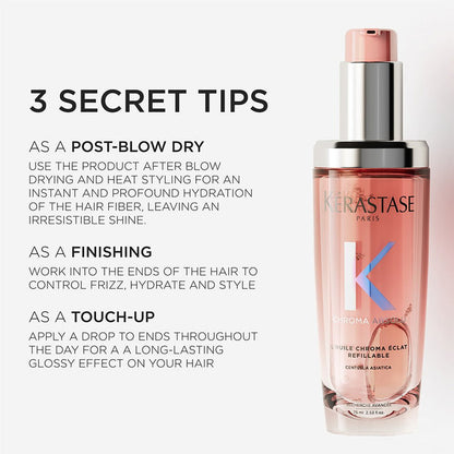 Kerastase Chroma Absolu L'huile Refillable Hair Oil 75ml - Beauty Tribe