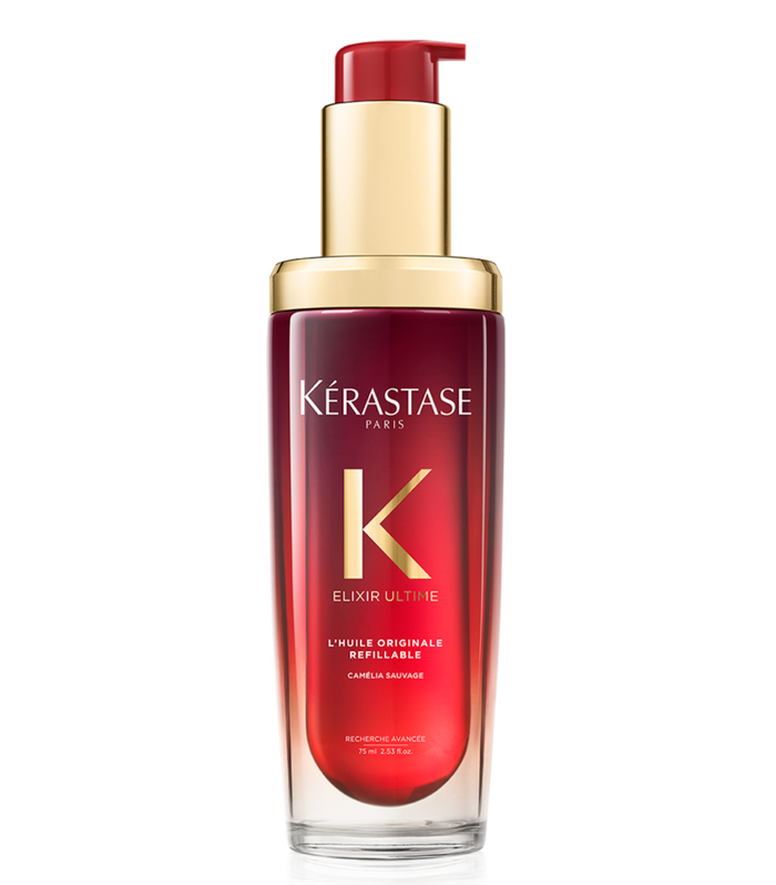 Kérastase Elixir Ultime Refillable 75ml - Limited Edition + 15ml Travel Elixir Free Gift