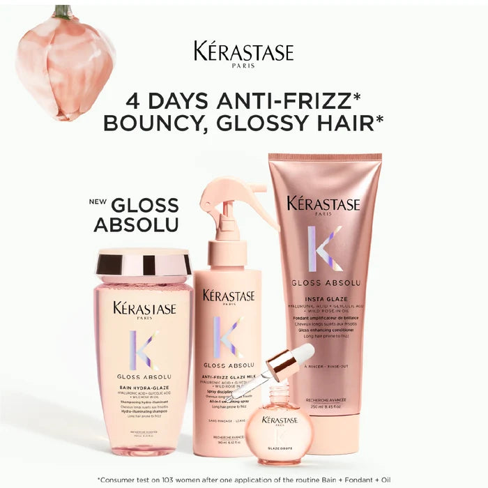 KÉRASTASE GLOSS ABSOLU ANTI-FRIZZ GLAZE MILK SMOOTHING HEAT PROTECTOR 190ML