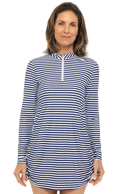 Color_White/Navy Stripe