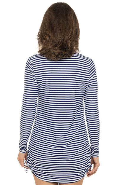 Color_White/Navy Stripe