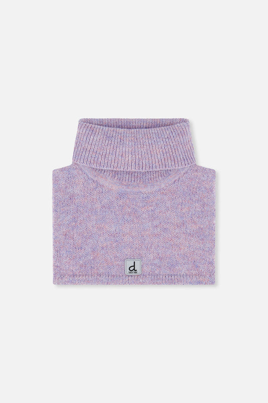 Knit Turtle Neckwarmer Lavender-0