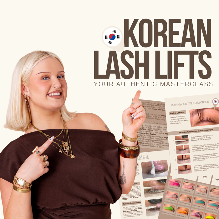 Korean Lash Lifts: Your Authentic Masterclass (online)