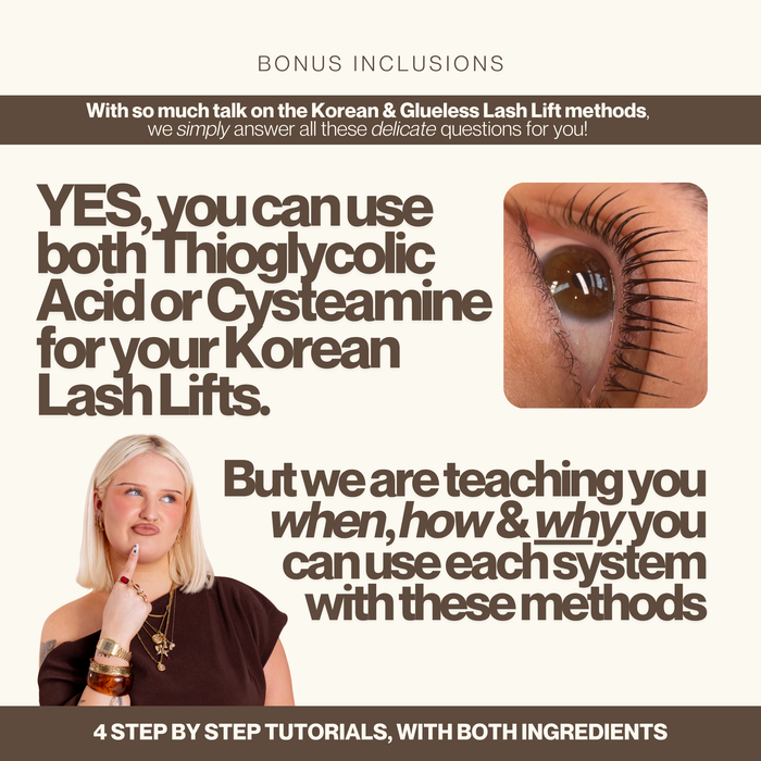 Korean Lash Lifts: Your Authentic Masterclass (online)
